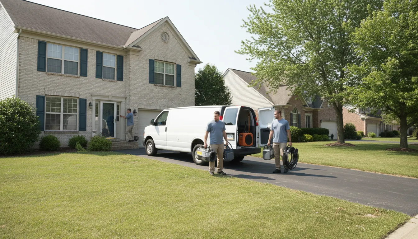 Emergency Water Extraction in Jackson, Ohio